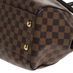 Pre Owned Louis Vuitton Damier Ebene Canvas Trevi GM Bag