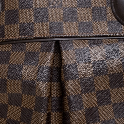 Pre Owned Louis Vuitton Damier Ebene Canvas Trevi GM Bag