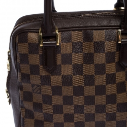 Pre Owned Louis Vuitton Damier Ebene Canvas Triana Bag