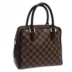 Pre Owned Louis Vuitton Damier Ebene Canvas Triana Bag