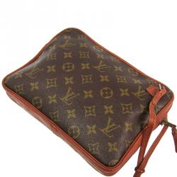Pre Owned Louis Vuitton Monogram Canvas Clutch Bag