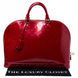 Louis Vuitton Pomme D’amour Monogram Vernis Alma Voyager Bag Louis Vuitton | TLC