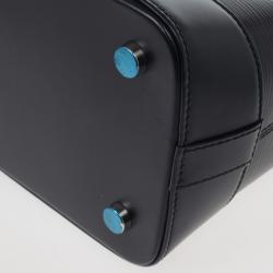 Pre Owned Louis Vuitton Black Epi Mirabeau Tote