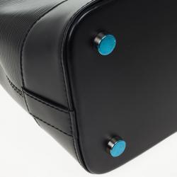 Pre Owned Louis Vuitton Black Epi Mirabeau Tote