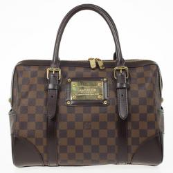 Pre Owned Louis Vuitton Damier Ebene Berkeley Satchel