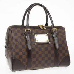 Pre Owned Louis Vuitton Damier Ebene Berkeley Satchel