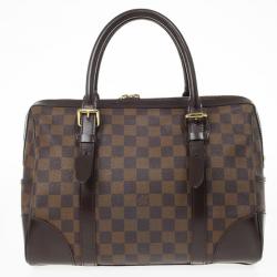 Pre Owned Louis Vuitton Damier Ebene Berkeley Satchel