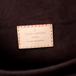 Pre Owned حقيبة يد بوشيه لوي فيتون نقش حرفي كانفاس 