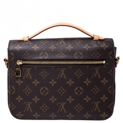 Pre Owned حقيبة يد بوشيه لوي فيتون نقش حرفي كانفاس 