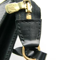 مملوكة مسبقًا Louis Vuitton Noir Epi Leather Pochette Accessoires 24