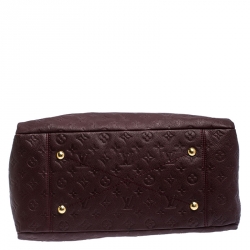 Pre Owned Louis Vuitton Aurore Monogram Empreinte Leather Artsy MM Bag