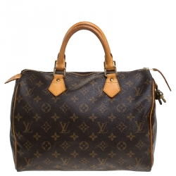 Louis Vuitton Monogram Canvas Speedy 30 Bag