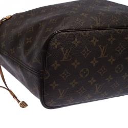 Louis Vuitton Monogram Canvas Neverfull MM Bag