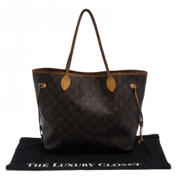 Louis Vuitton Monogram Canvas Neverfull MM Bag