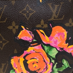 Pre Owned Louis Vuitton Monogram Stephen Sprouse Roses Pochette Accessories 