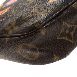Pre Owned Louis Vuitton Monogram Stephen Sprouse Roses Pochette Accessories 