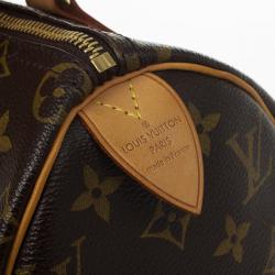 Pre Owned Louis Vuitton Monogram Speedy 25
