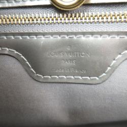 Pre Owned Louis Vuitton Gris Art Deco Monogram Vernis Wilshire PM Bag