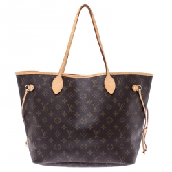 Pre Owned Louis Vuitton Monogram Canvas Neverfull MM Bag
