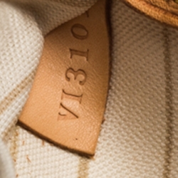 Pre Owned Louis Vuitton Damier Azur Canvas Neverfull PM Bag