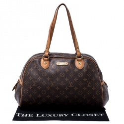 Pre Owned Louis Vuitton Monogram Canvas Montorgueil GM Bag