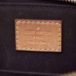 Pre Owned Louis Vuitton Amarante Monogram Vernis Alma BB Bag