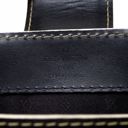 Pre Owned Louis Vuitton Black Suhali Leather Le Fabuleux Bag