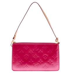 Louis Vuitton, Bags, Louis Vuitton Lockit Mm Parnassea Leather Framboise  Bag