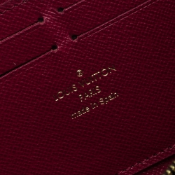 Louis Vuitton Monogram Canvas Portefeiulle Clemence Zip Around Wallet