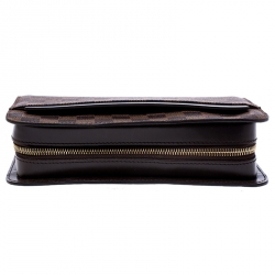 Pre Owned Louis Vuitton Damier Ebene Canvas Saint Louis Clutch