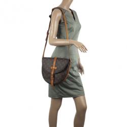 Chantilly cloth handbag Louis Vuitton Beige in Cloth - 32478298