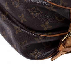 Pre Owned Louis Vuitton Monogram Canvas Saumur 30 Bag