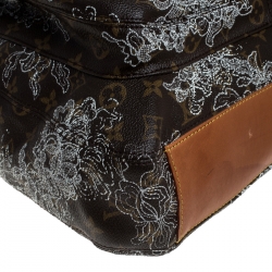 Pre Owned Louis Vuitton Monogram Canvas Limited Edition Dentelle Fersen GM Bag