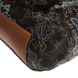 Pre Owned Louis Vuitton Monogram Canvas Limited Edition Dentelle Fersen GM Bag