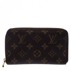 Louis Vuitton Monogram Canvas Zippy Organizer Wallet