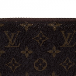 Louis Vuitton Monogram Canvas Zippy Organizer Wallet