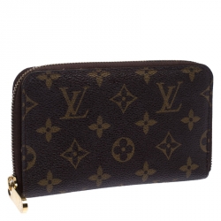 Louis Vuitton Monogram Canvas Zippy Organizer Wallet