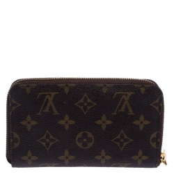 Louis Vuitton Monogram Canvas Zippy Organizer Wallet