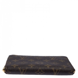Louis Vuitton Monogram Canvas Zippy Organizer Wallet