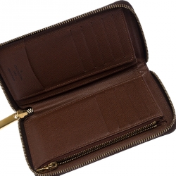 Louis Vuitton Monogram Canvas Zippy Organizer Wallet