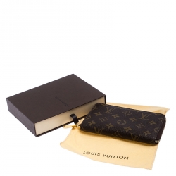 Louis Vuitton Monogram Canvas Zippy Organizer Wallet