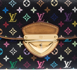 Louis Vuitton White Monogram Multicolor Canvas Eugenie Wallet