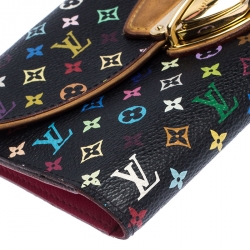 Louis Vuitton White Monogram Multicolor Canvas Eugenie Wallet