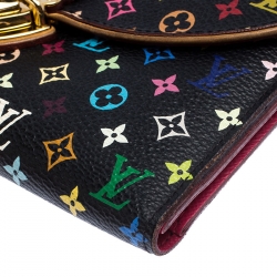 Louis Vuitton White Monogram Multicolor Canvas Eugenie Wallet