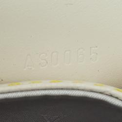 Pre Owned Louis Vuitton White Suhali Leather L'Aimable Bag