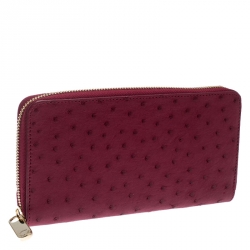 Louis Vuitton Jaipur Ostrich Leather Neo Zippy Wallet