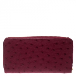 Louis Vuitton Jaipur Ostrich Leather Neo Zippy Wallet