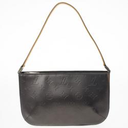 Pre Owned Louis Vuitton Pewter Monogram Mat Fowler Shoulder Bag