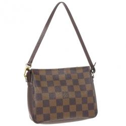 Pre Owned Louis Vuitton Damier Canvas Trousse Accessories Pochette Bag