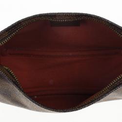 Pre Owned Louis Vuitton Damier Canvas Trousse Accessories Pochette Bag